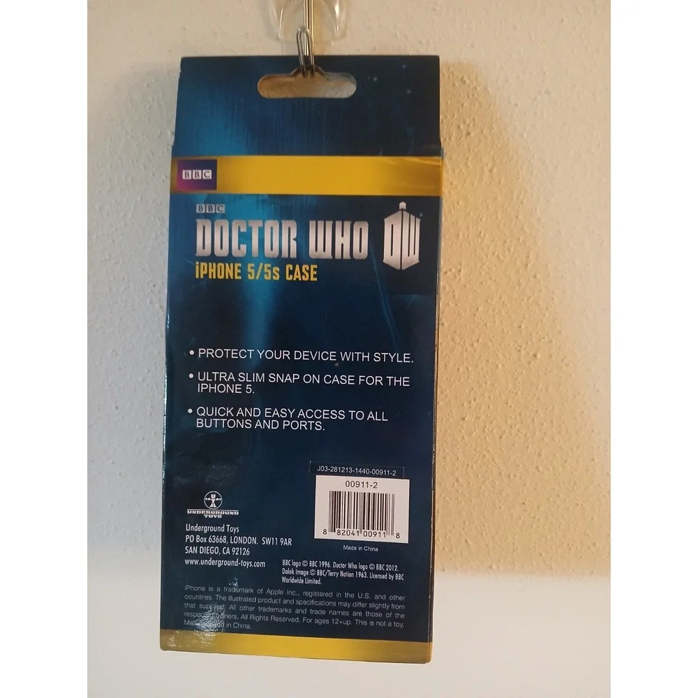 Doctor Who TARDIS iPhone 5 5s Case BBC Police Box Phone Cover New
